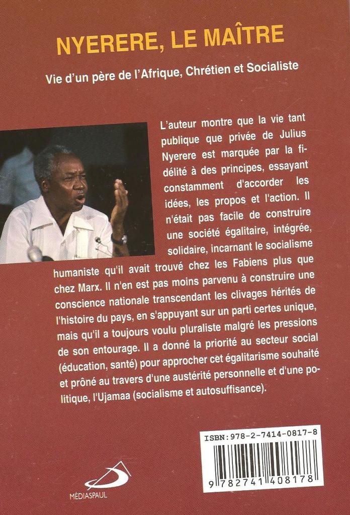 Nyerere retro libro in francese