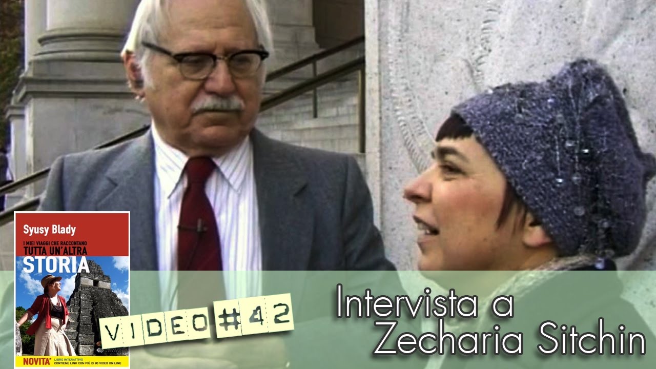 intervista di Syusy Blady a Zecharia Sitchin